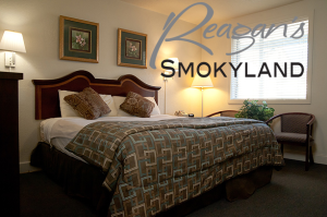 The King Room at Smokyland, a Reagan Hotel